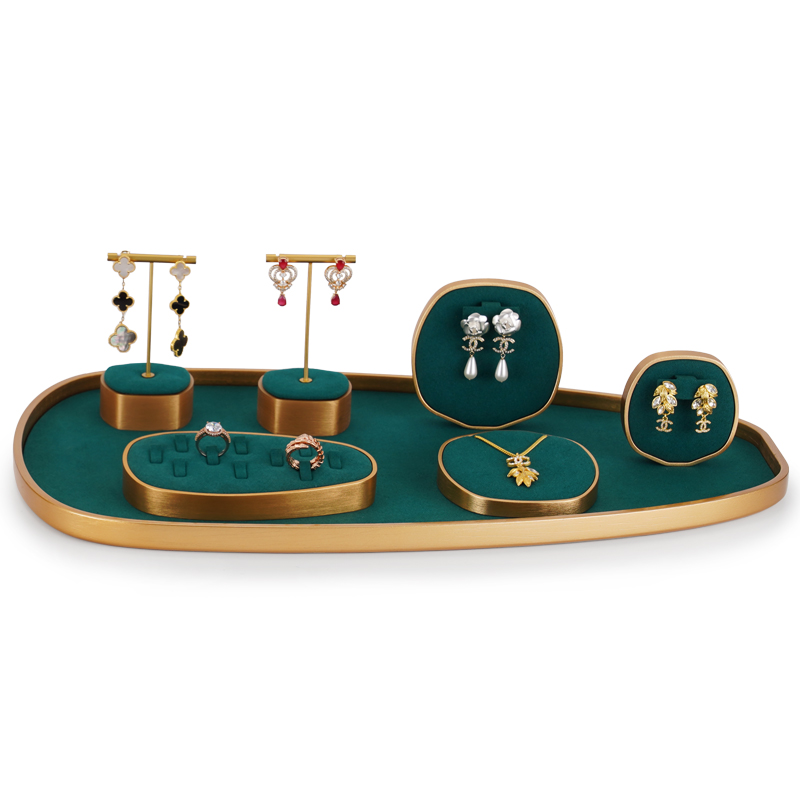 RONRUN Jewelry Display Stand Set Exhibitor