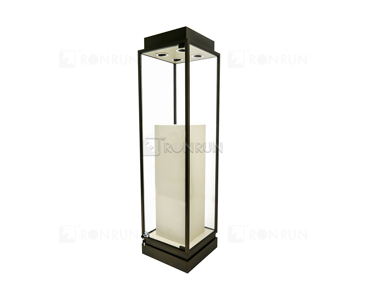 Furniture Jewellery Shop Watch Pedestal Upright Glass Case