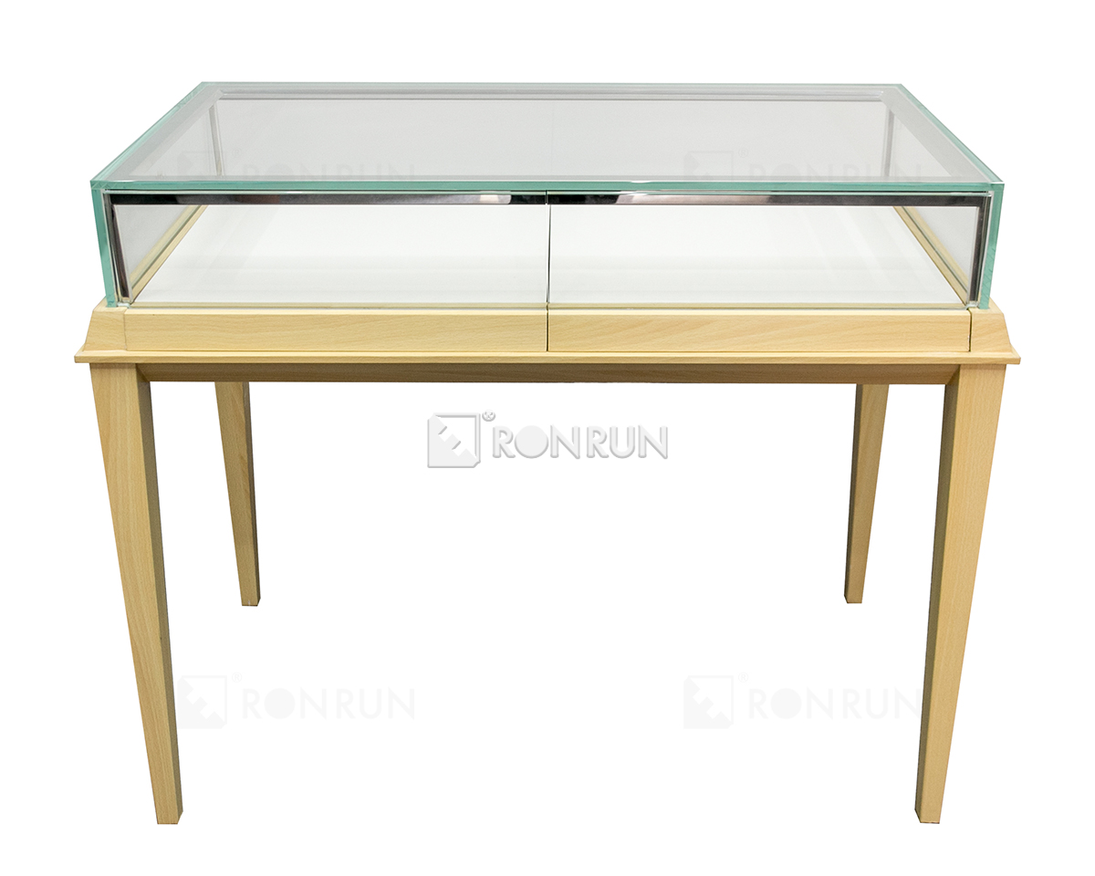 Glass Watch Display Case Localable Jewelry Table Counter