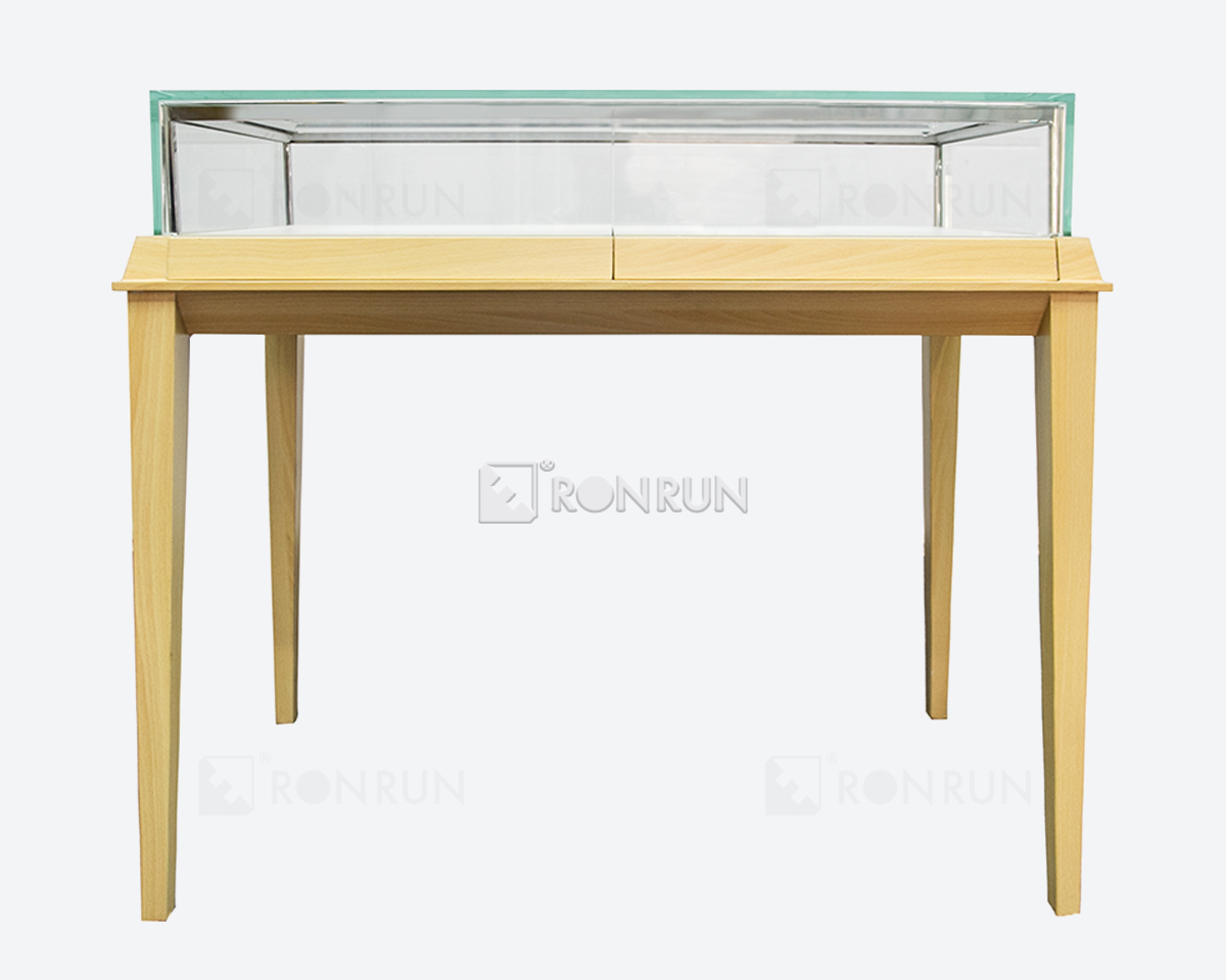 Glass Watch Display Case Localable Jewelry Table Counter