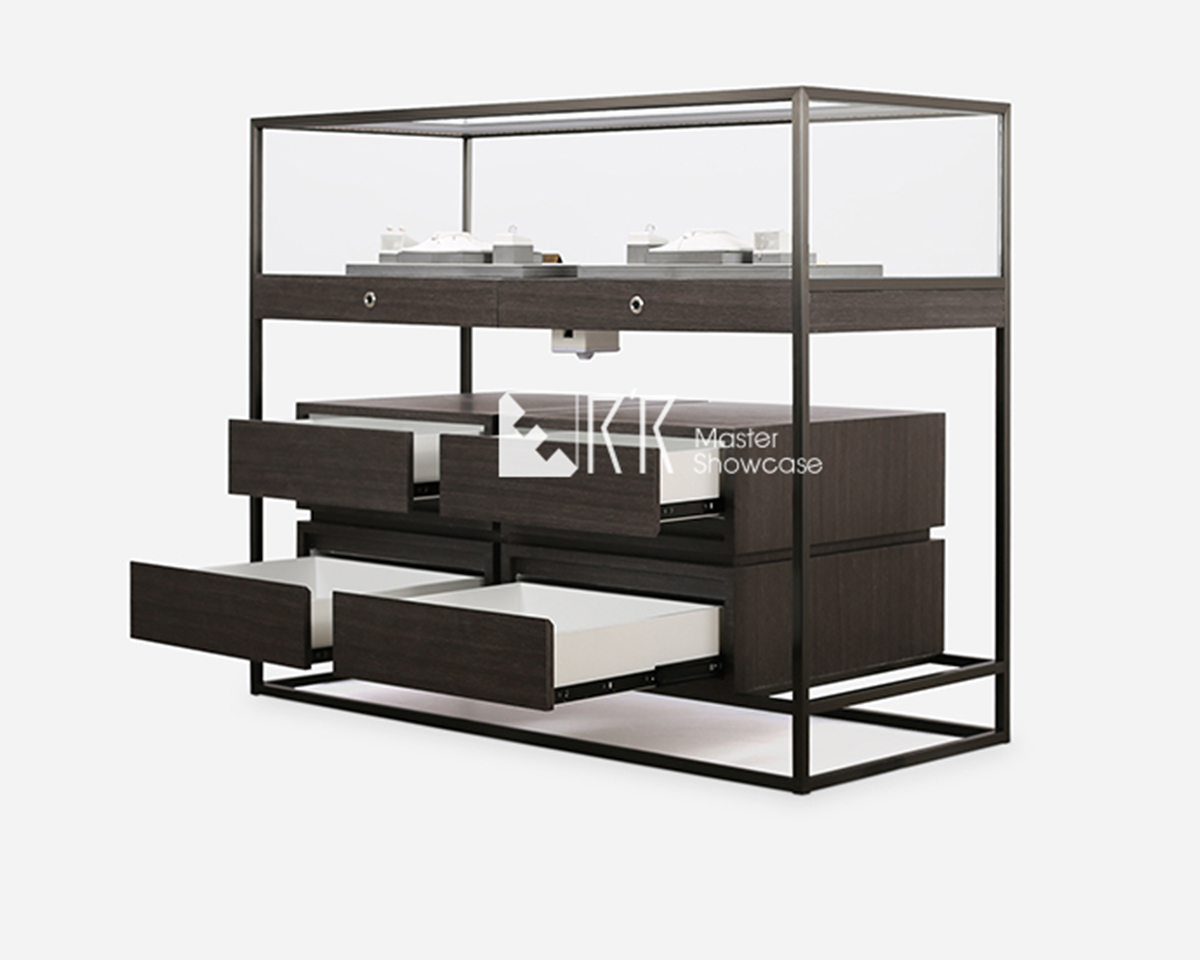 New Arrival Jewelry Display Cases With Storage